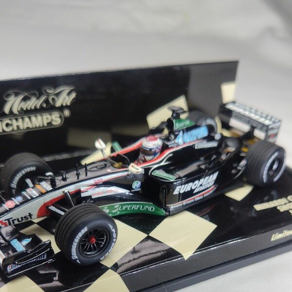 ミニカー 1/43 ミニチャンプス MINARDI COSWORTH SHOWCAR 2003 J.VERSTAPPEN