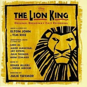 Lion King Tim Rice 輸入盤CD