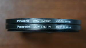 ★美品★[72mm] Panasonic DMW-LMCH72 MC PROTECTOR LUMIX用薄枠保護フィルター 1480円/枚