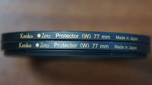[77mm] Kenko Zeta Protector (W) 高級保護フィルター 2280円/枚 最後の1枚