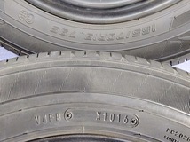 旧車 ミツビシ 三菱 ブラボー ミニキャブ PCD114.3 スズキ エブリィ キャリー 165/70R13【富山】軽トラ 4本 鉄 スチール ホイール 昭和風_画像6