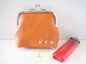  leather ( leather ). bulrush . change purse .* case [I]| hand made 