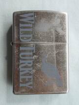 ZIPPO　ジッポー　ライター　WILD TURKEY　ワイルドターキー　バーボンウイスキー　2001年_画像2