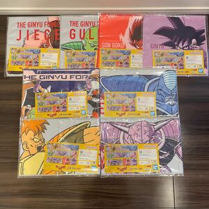 未開封品　一番くじ　ドラゴンボール　ギニュー特戦隊!!来襲　J賞　タオル　8点セット　全8種　