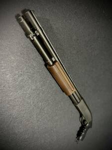 【即決】DAMTOYS 模型 1/6 スケール フィギュア用 装備 銃 レオン バイオハザード ショートストック ショットガン レミントン W870 (未使用