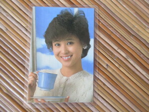 ラミネートカード　松田聖子（1980年代アイドル）3