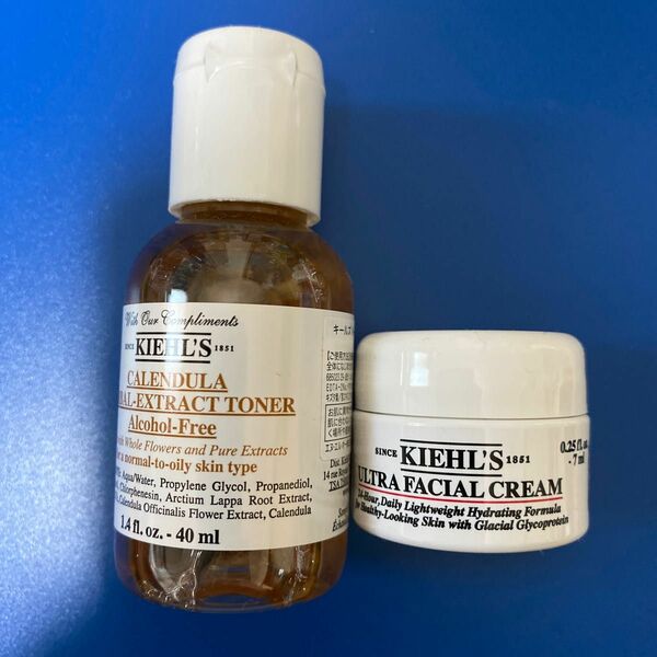 キールズ KIEHL''S ハーバルトナー　CL アルコールフリー　40ml UFCクリーム　6.8g サンプルセット