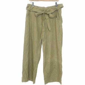  As Know As dubazas know as de base* waist by return leaf ....! wide pants spring summer khaki series large? z2273