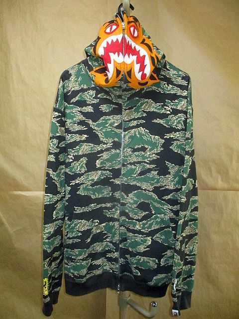 ヤフオク! -「tiger camo tiger full zip hoodie」の落札相場・落札価格