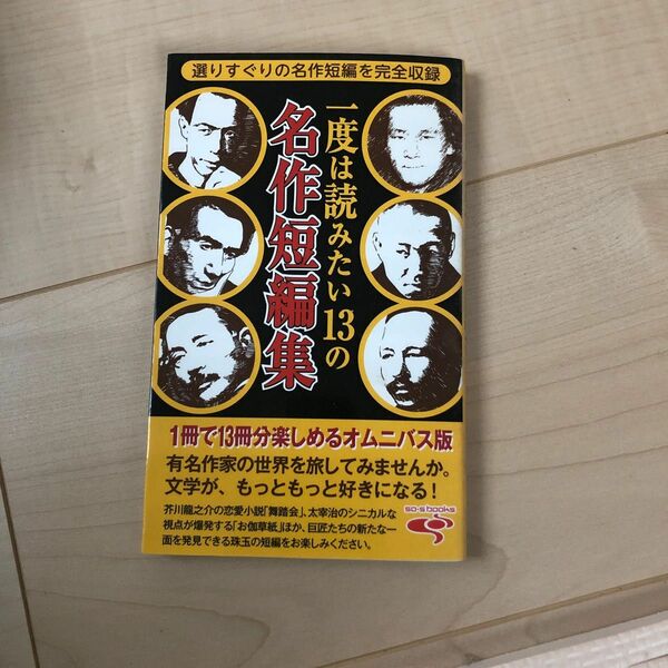 新書 ≪趣味雑学≫ 一度は読みたい13の名作短編集