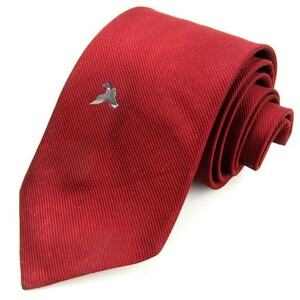  Burberry z solid утка me высококлассный шелк бренд галстук мужской красный Burberrys