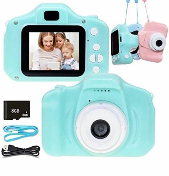 キッズカメラ 子供用デジタルカメラ SDカード コンパクトカメラ 子どもカメラ トイカメラ 入園入学プレゼント 72