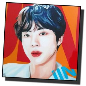 BTS ジン JIN 防弾少年団 海外カリスマアートパネル 木製 壁掛け ポップアート 絵画 ポスター インテリア 韓流