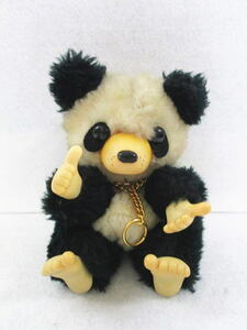  that time thing [ First company original pet pacifier Panda soft toy ] Showa Retro /monchichi manner / sofvi 