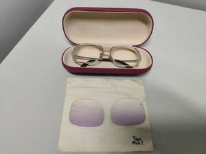 RGE-22505 MIKISSIMES* glasses Gold *Pris MIKI( case attaching )