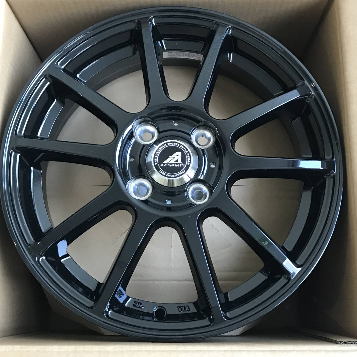 送料込み☆新品ホイール15×4.5J☆4本☆ハスラー・アルト・スペーシア