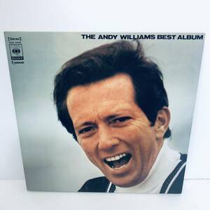 【LP】レコード 再生未確認 ANDY WILLIAMS / THE ANDY WILLIAMS BEST ALBUM / sonx 60080 ※まとめ買い大歓迎！同梱可能です！