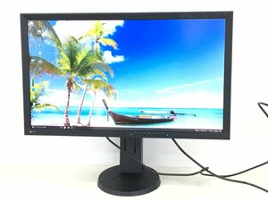 (使用時間：3331H)EIZO 27型液晶モニター FlexScan EV2736Wワイド 高さ調整 縦回転　輝度良い　中古品　(管：2C-M）