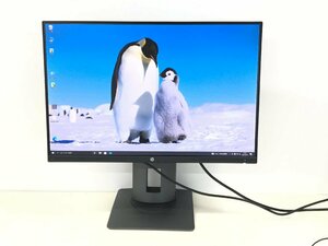 美品HP24型液晶モニター Z24n 高さ調整 縦回転 　使用時間：4859H　2017年製　（管：2A-M）