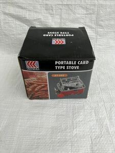  unused goods * KOVAR PORTABE CARD TYPE STOVE ZT-202 Solo stove portable cooking stove camp barbecue portable stove portable gas stove m011