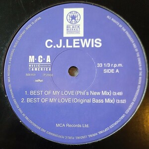 CJ LEWIS / BEST OF MY LOVE / SWEETS FOR MY SWEET /EMOTIONS,THE DRIFTERS,JAPAN PRESS,RAGGA HIP HOP