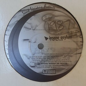 THEO PARRISH / LERON CARSON / THE 1987 EP /CHINA TRAX/INSANE ASYLUM/CHICAGO,シカゴ,DETROIT,RAW HOUSE　