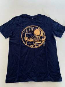 #GAP# новый товар #140# Gap # популярный футболка #USA# темно-синий #NASA# космос # накладывающийся надеты тоже #1-1
