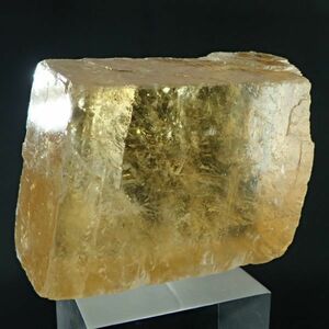 ゴールデンカルサイト 原石 59g サイズ約31mm×40mm×15mm 中国 貴州産 cax685 方解石 天然石 鉱物 パワーストーン