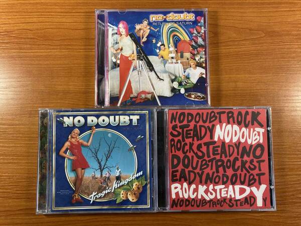 6373 ノー・ダウト 3枚セット｜No Doubt Tragic Kingdom Return of Saturn Rock Steady トラジック・キングダム リターン・オブ・サターン