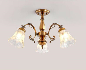  interior ceiling lighting equipment ceiling light 3 light chandelier hanging lowering lighting in dust real 