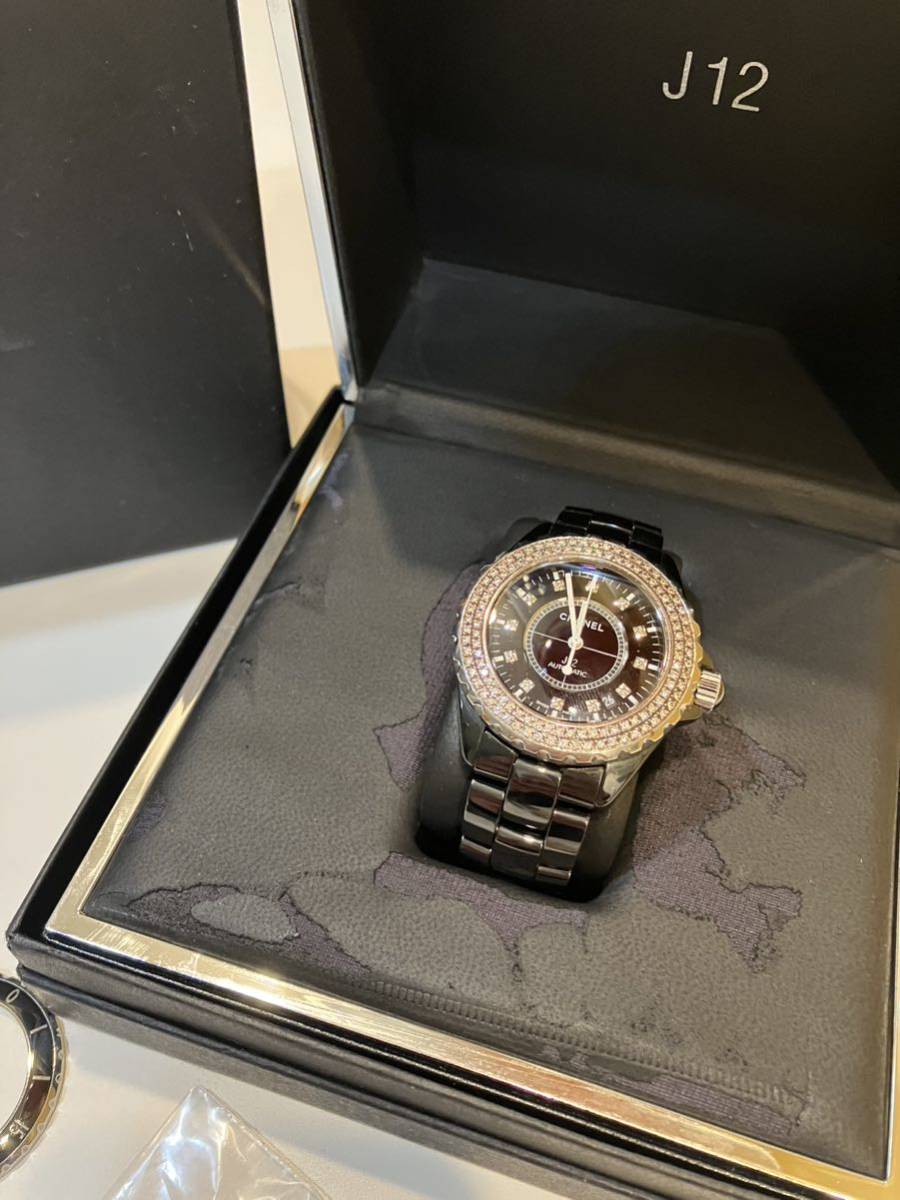 ソフトパープル オーダー品シャネルCHANEL J12 38㎜バケットモアサ
