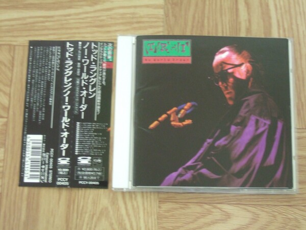 【CD】トッド・ラングレン TODD RUNGREN / ノー・ワールド・オーダー 国内盤