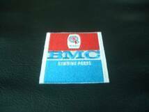 BMC　GENUINE　PARTS　ワッペン 7.1ｃｍ×7ｃｍ 