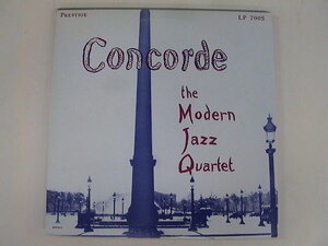 LP/The Modern Jazz Quartet/Concorde/Victor/Prestige/Smj-6599/Japan/1979