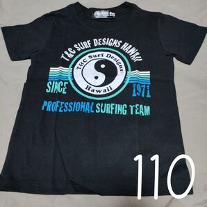 T&C キッズ Tシャツ(110)黒