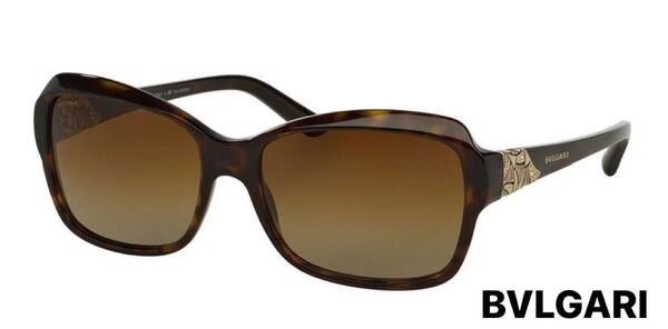 新品 正規 BVLGARI ブルガリ サングラス アジアンフィット SUNGLASSES レディース DARK HAVANA