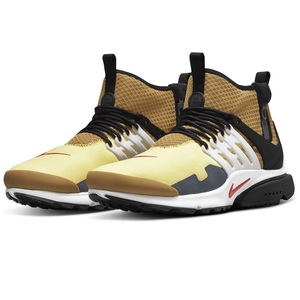 ☆NIKE AIR PRESTO MID UTILITY 薄黄/黄土/黒/灰 26.0cm ナイキ エア プレスト ミッド ユーティリティ DC8751-700