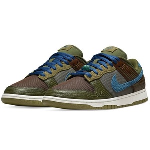 ☆NIKE DUNK LOW NH 濃緑/焦げ茶/濃灰/濃青 28.5cm ナイキ ダンク ロウ NH DR0159-200