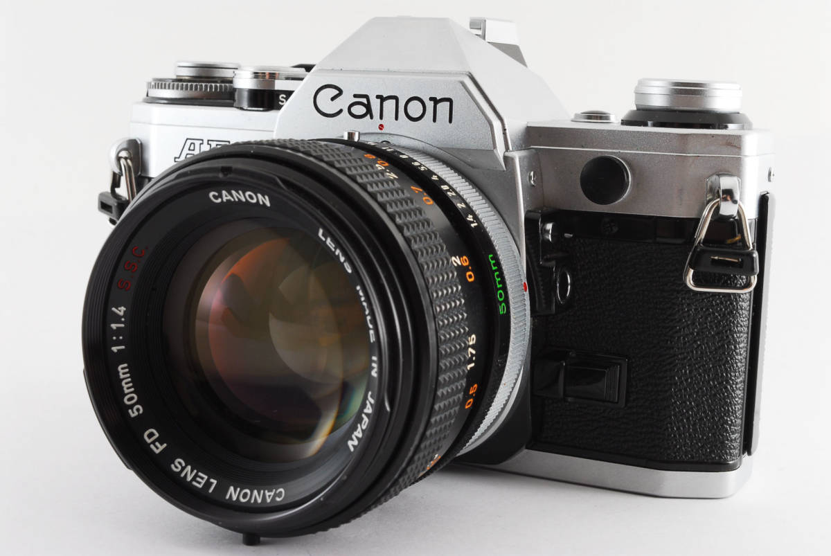 Canon AE-1 35mm film Camera FD 50mm f/1.4 ssc [新品同様] #1887582A 