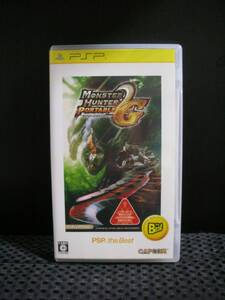 PSP用ソフト モンスターハンターポータブル 2nd G The Best