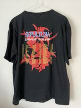90s SEPULTURA Tシャツ 2 ARISE VINTAGE SODOM PANTERA MEGADETH ANTHRAX COCOBAT ESTAMENT SLAYER METALLICA ALICE IN CHAINS fear of god_画像2