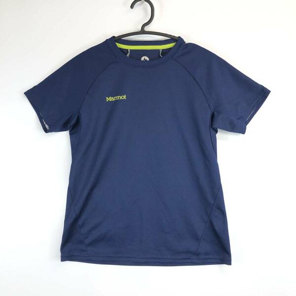 マーモット Marmot 半袖速乾Tシャツ ダークネイビー MJT-S2566W レディースMサイズ