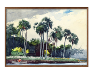 Art hand Auction 9284 ■ ¡¡Envío gratis!! Póster artístico con pintura tamaño A3, diseño de ilustración de Winslow Homer, papel mate nórdico, Alojamiento, interior, otros