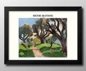 Art hand Auction 12970 ■ Livraison gratuite !! Affiche d'art peinture format A3 Henri Matisse illustration design papier mat nordique, Logement, intérieur, autres