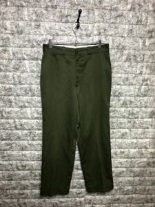 70s BiG MAC jcpenny CHINO PANTS チノパン ワークパンツ チノパンツ ビンテージ グリーン スラックスボトムス ボトムメンズ Dickies