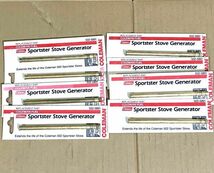 【未開封】 コールマン coleman Sportster Stove Generator スポーツスター ジェネレーター 502 5891 8個 おまとめ 廃盤品_画像1