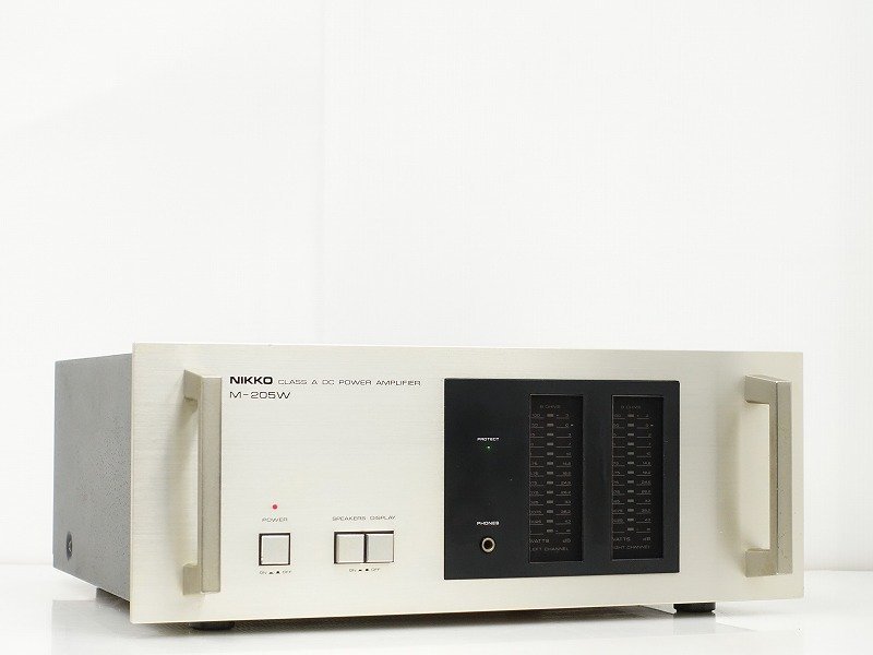 マニア向け NIKKO M-205W パワーアンプ ニッコー YAMAHAヤマハ-