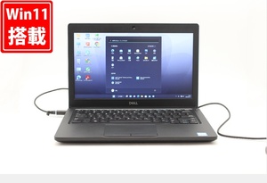 即日発送 訳有 12.5インチ DELL Latitude 5290 Windows11 高性能 八世代 i3-8130U 8GB 256GB-SSD カメラ Office付 中古パソコンWin11 税無