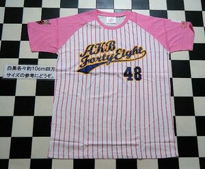 AKB48 半袖 Ｔシャツ XXL 白桃 れ2656　ファンクラブ 20013年