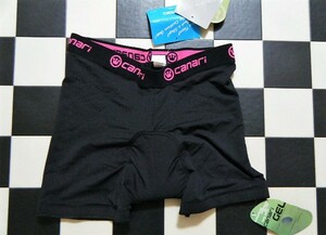 Canari kana li racer pants lady's S black peach .2638